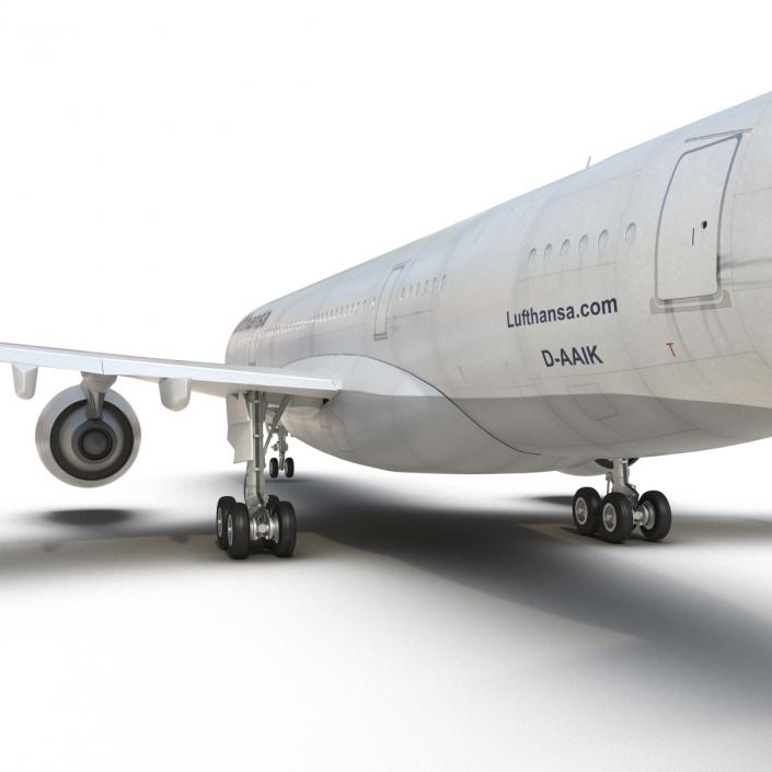 3D model Airbus A330-P2F Lufthansa