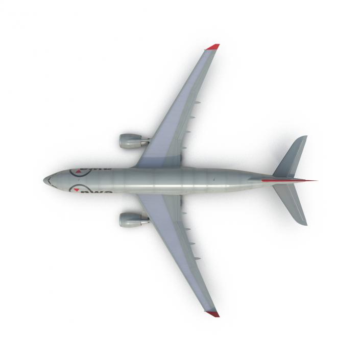 Airbus A330-P2F Northwest Airlines 3D model