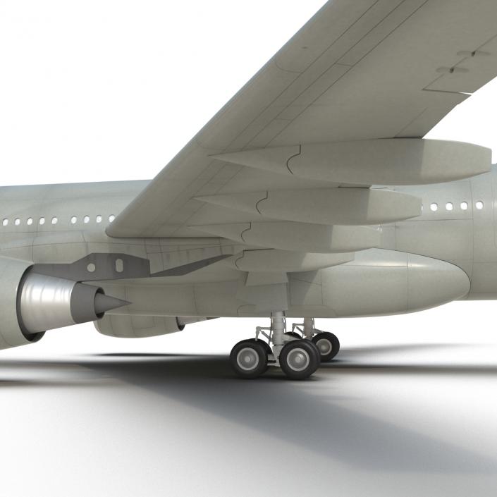 Airbus A330-P2F Northwest Airlines 3D model