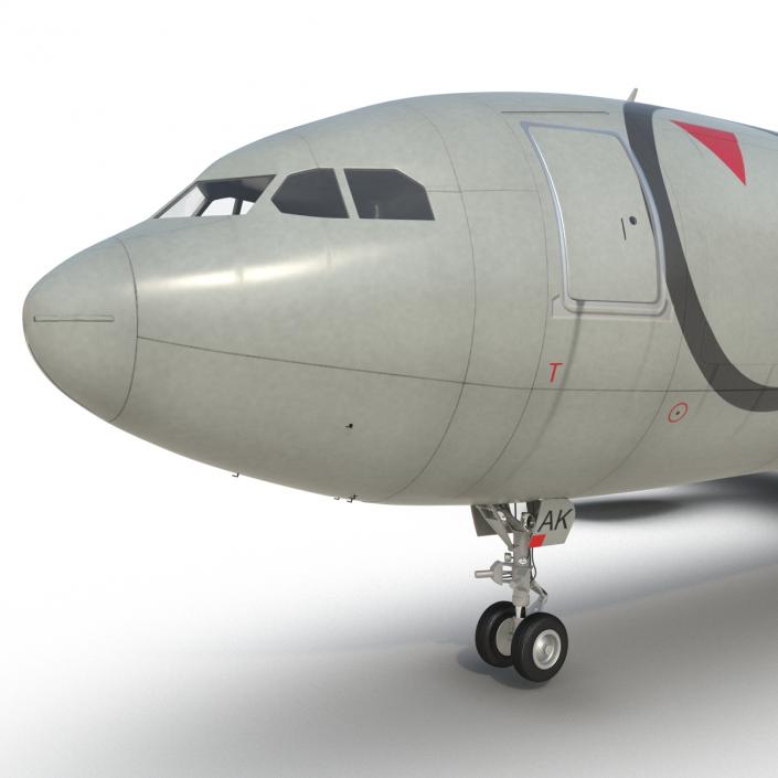 Airbus A330-P2F Northwest Airlines 3D model