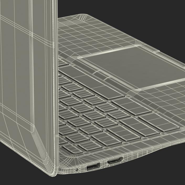 3D model Samsung Chromebook 2 13.3 inch