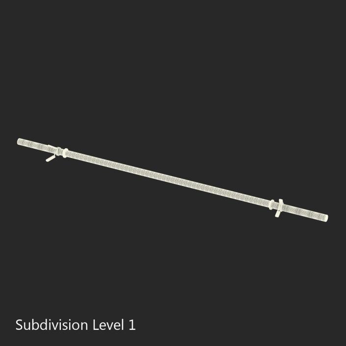 Barbell 3 3D model