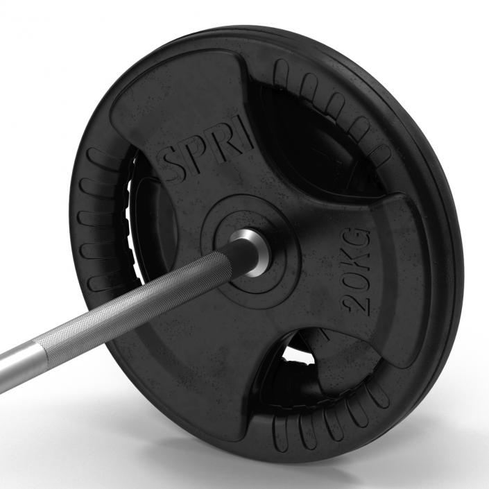 3D model Barbell and Plates 2