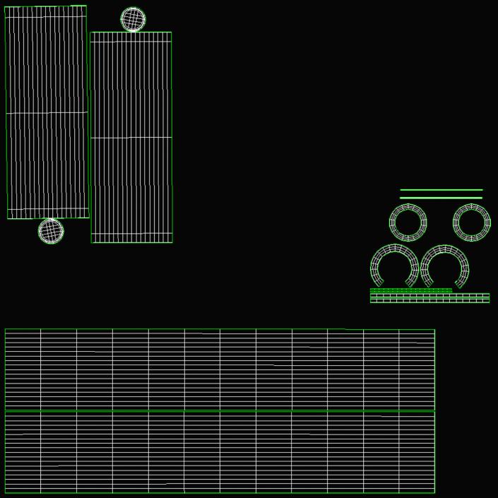 3D model Barbell and Plates 2