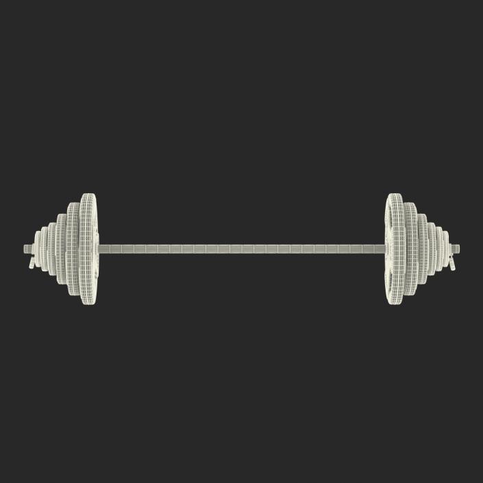 3D model Barbell and Plates 2