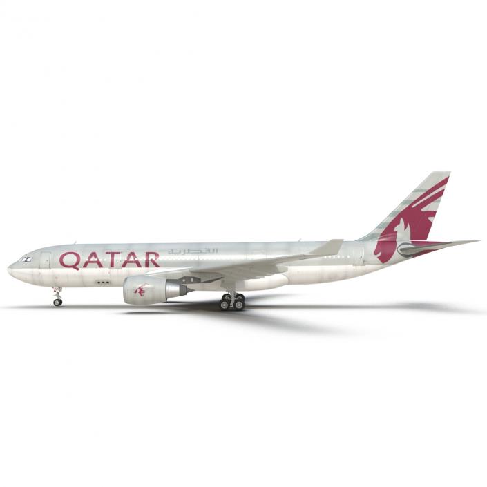 3D Airbus A330-P2F Qatar