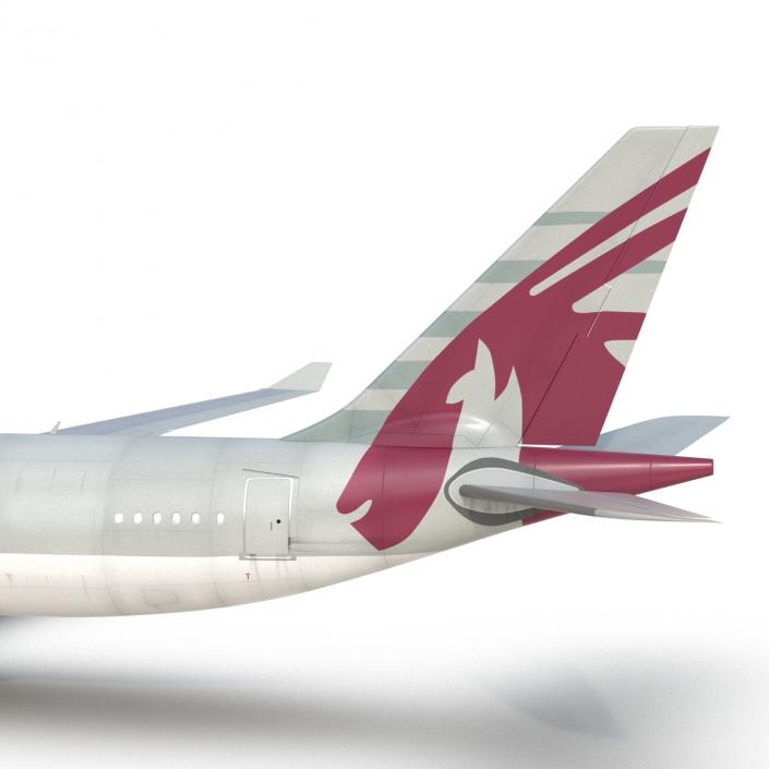 3D Airbus A330-P2F Qatar