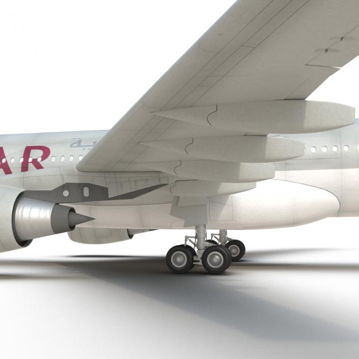 3D Airbus A330-P2F Qatar