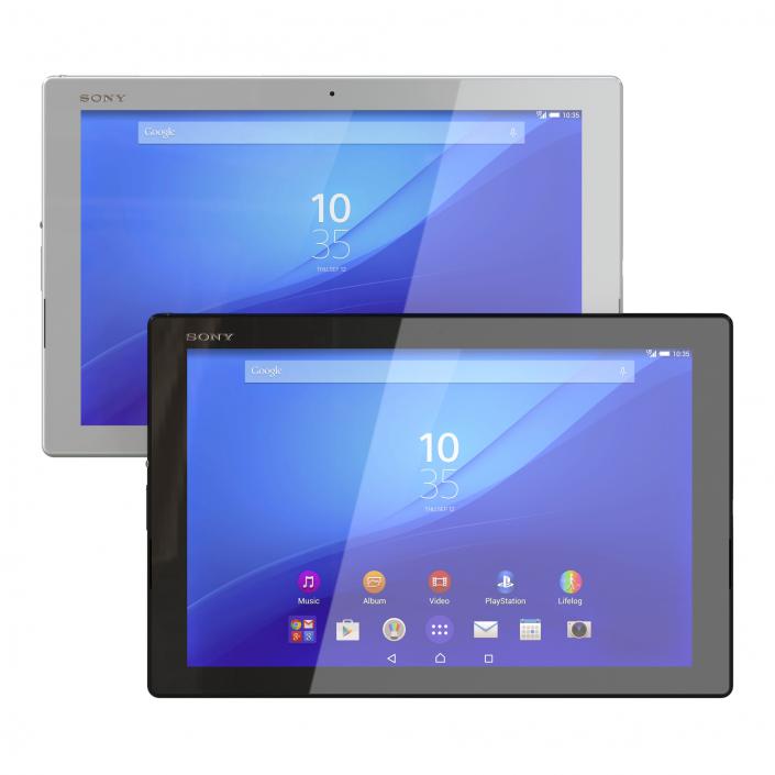 3D model Sony Xperia Z4 Tablet Set