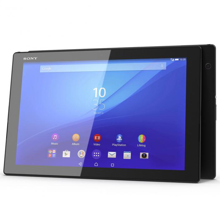 3D model Sony Xperia Z4 Tablet Set