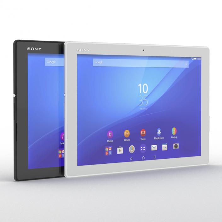 3D model Sony Xperia Z4 Tablet Set