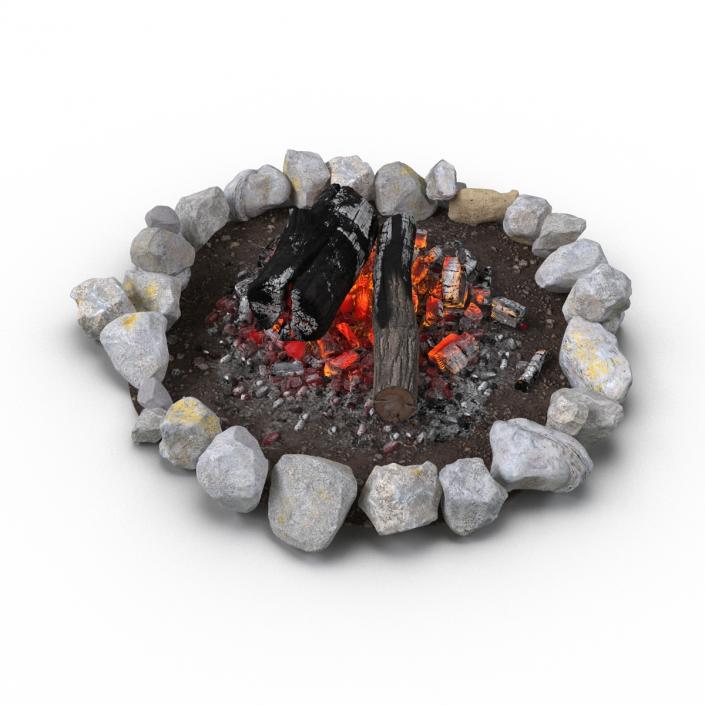 Campfire Pit 3D