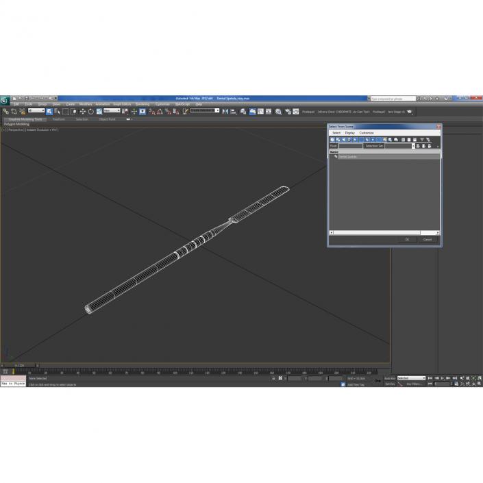 Dental Spatula 3D model