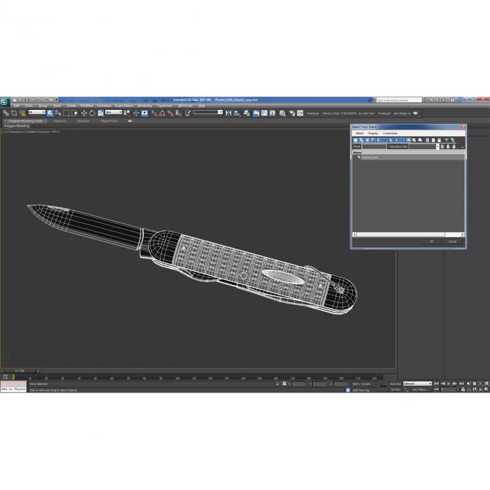 3D model Pocket Knife Generic