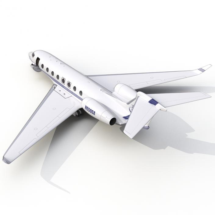 Gulfstream G650 Rigged 2 3D model