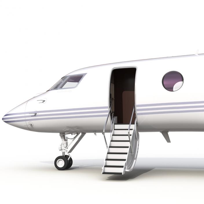 Gulfstream G650 Rigged 2 3D model