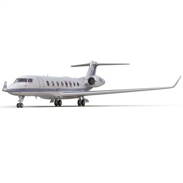 Gulfstream G650 Rigged 2 3D model