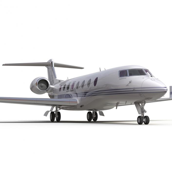 Gulfstream G650 Rigged 2 3D model