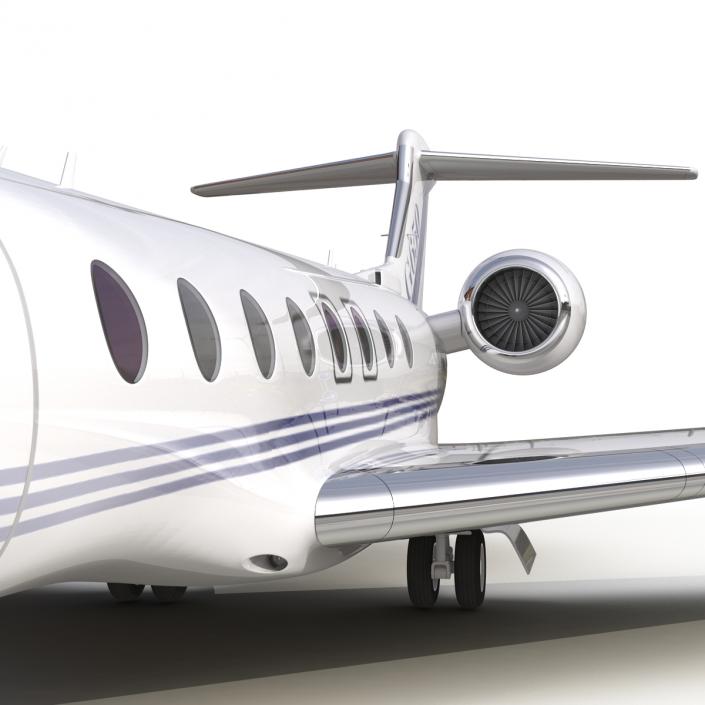 Gulfstream G650 Rigged 2 3D model