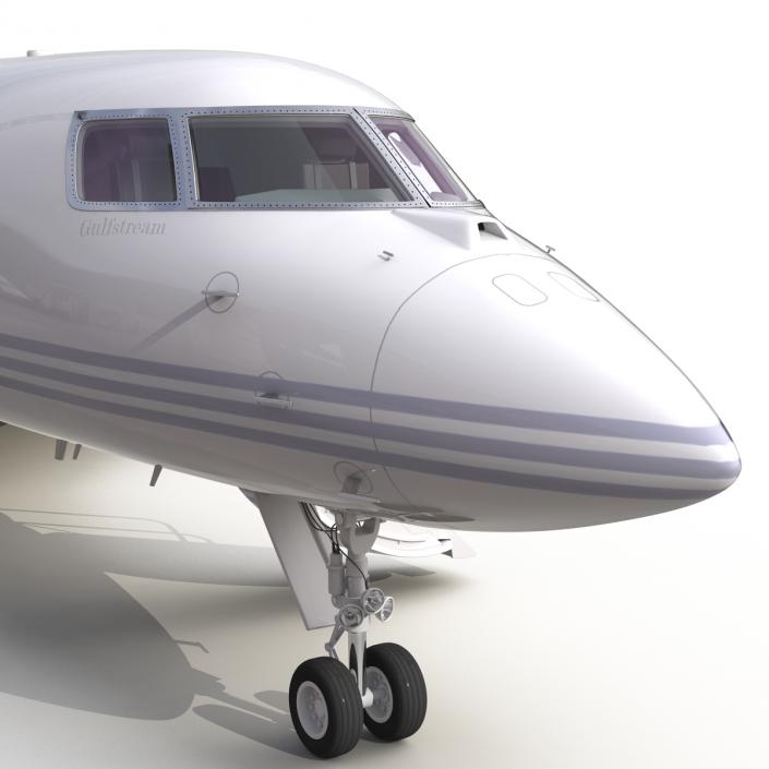 Gulfstream G650 Rigged 2 3D model