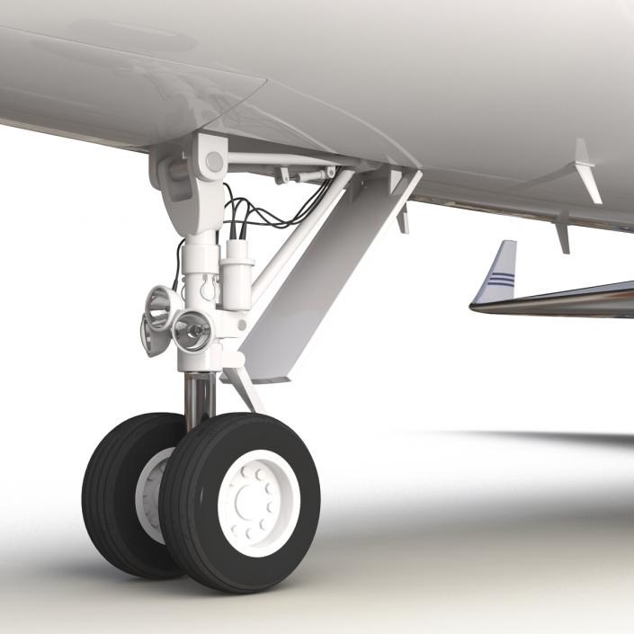 Gulfstream G650 Rigged 2 3D model