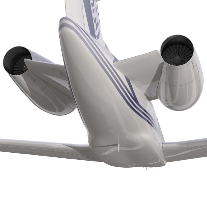 Gulfstream G650 Rigged 2 3D model