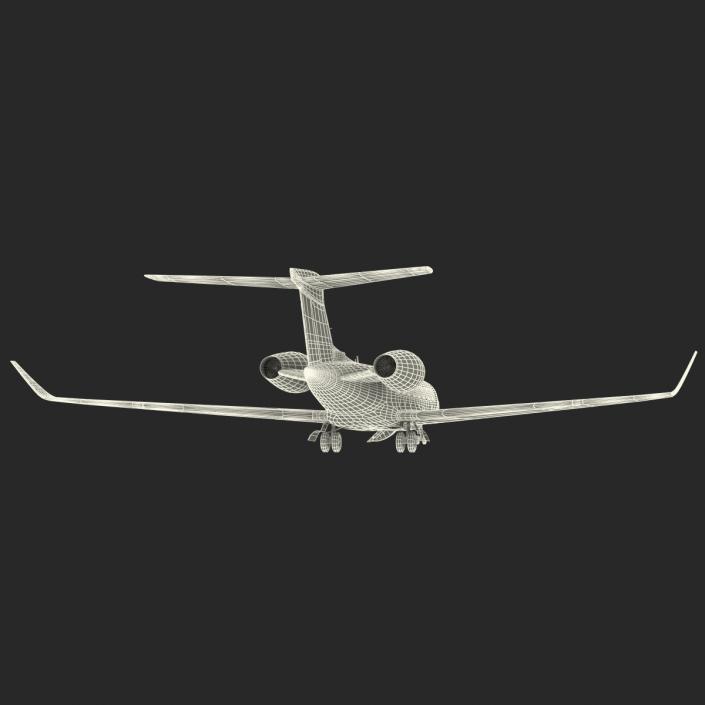 Gulfstream G650 Rigged 2 3D model