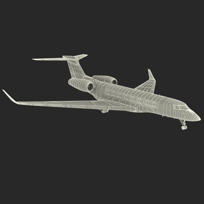 Gulfstream G650 Rigged 2 3D model