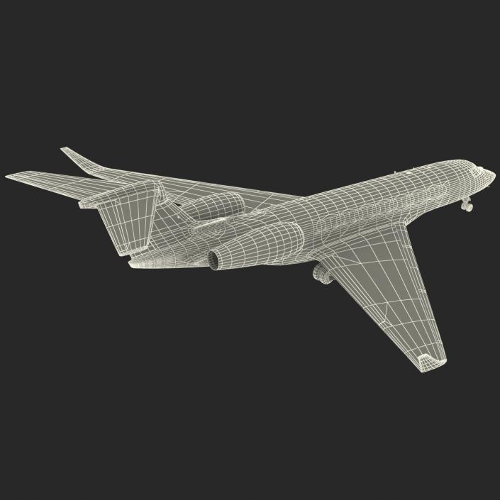 Gulfstream G650 Rigged 2 3D model