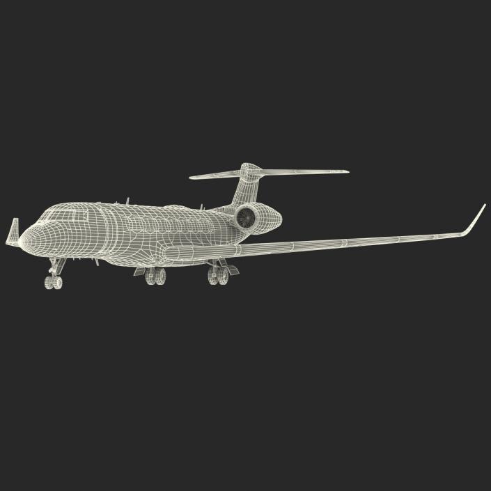 Gulfstream G650 Rigged 2 3D model