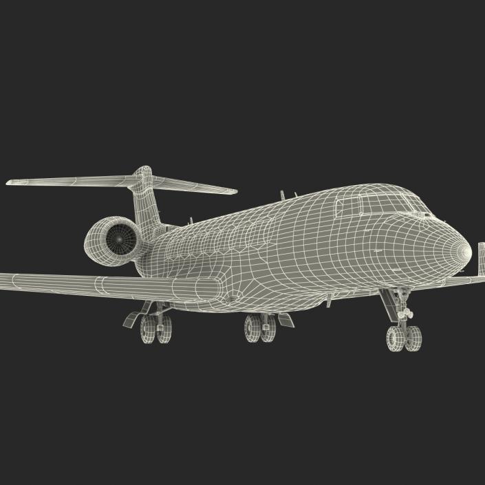 Gulfstream G650 Rigged 2 3D model