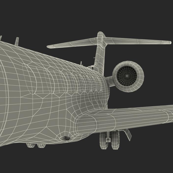 Gulfstream G650 Rigged 2 3D model