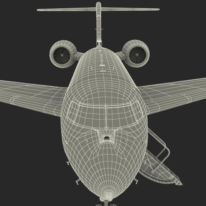 Gulfstream G650 Rigged 2 3D model