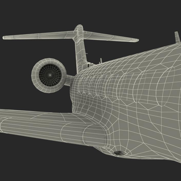 Gulfstream G650 Rigged 2 3D model