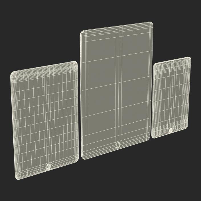 3D iPads 3D Models Collection 3 model