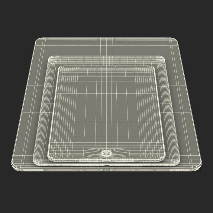 3D iPads 3D Models Collection 3 model