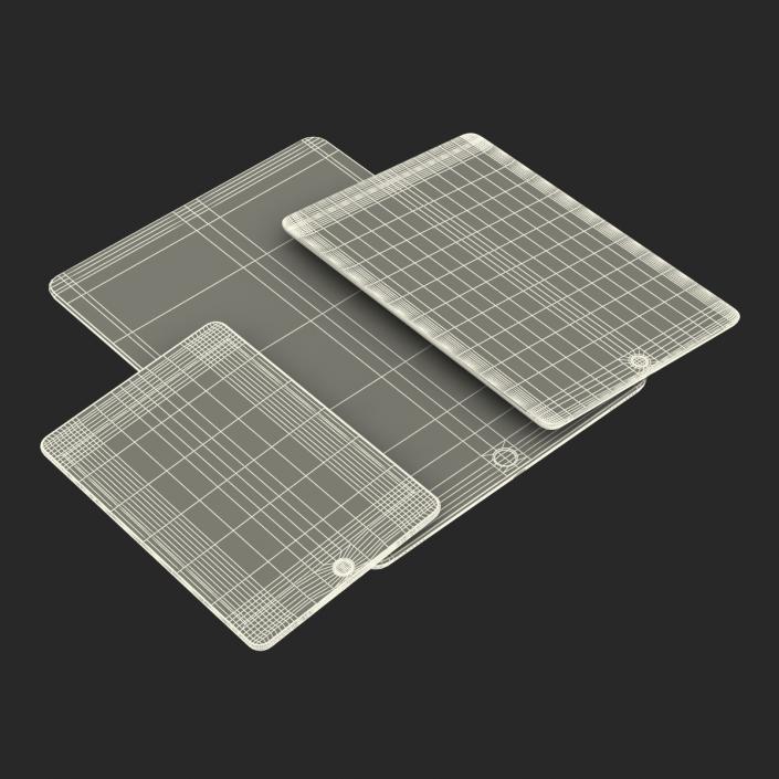 3D iPads 3D Models Collection 3 model