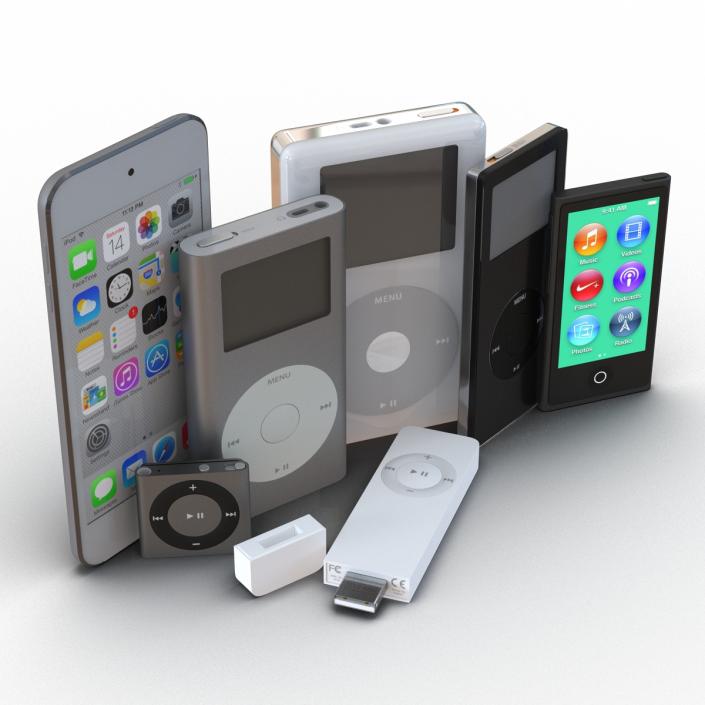 iPod Collection 3 3D