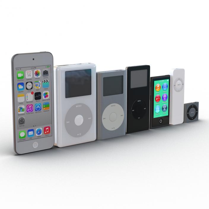 iPod Collection 3 3D