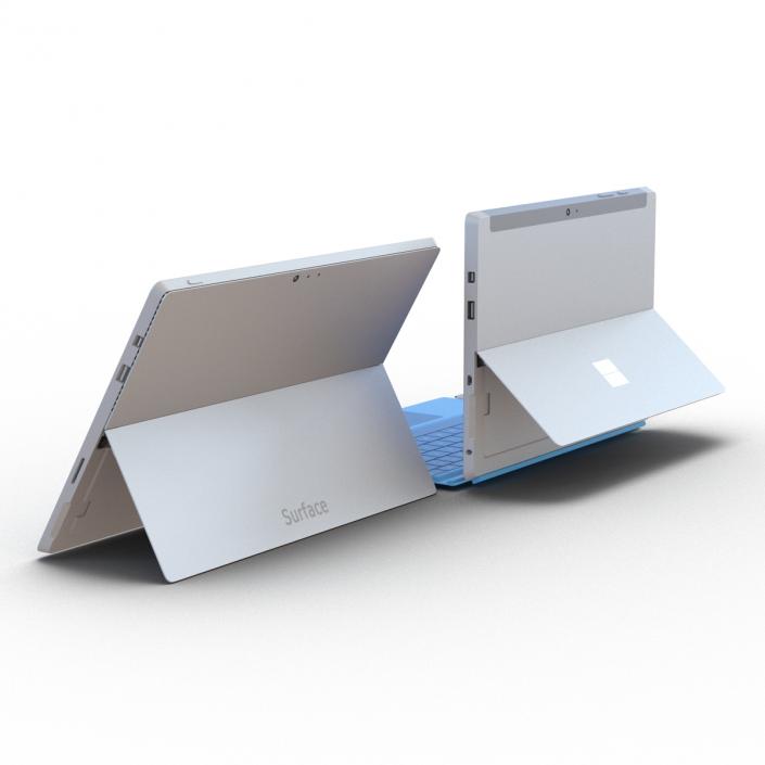 3D Microsoft Surface Collection model