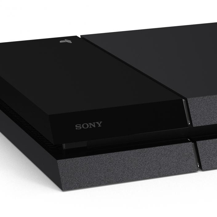 3D Sony PlayStation 4 model