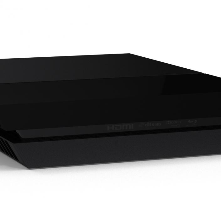 3D Sony PlayStation 4 model