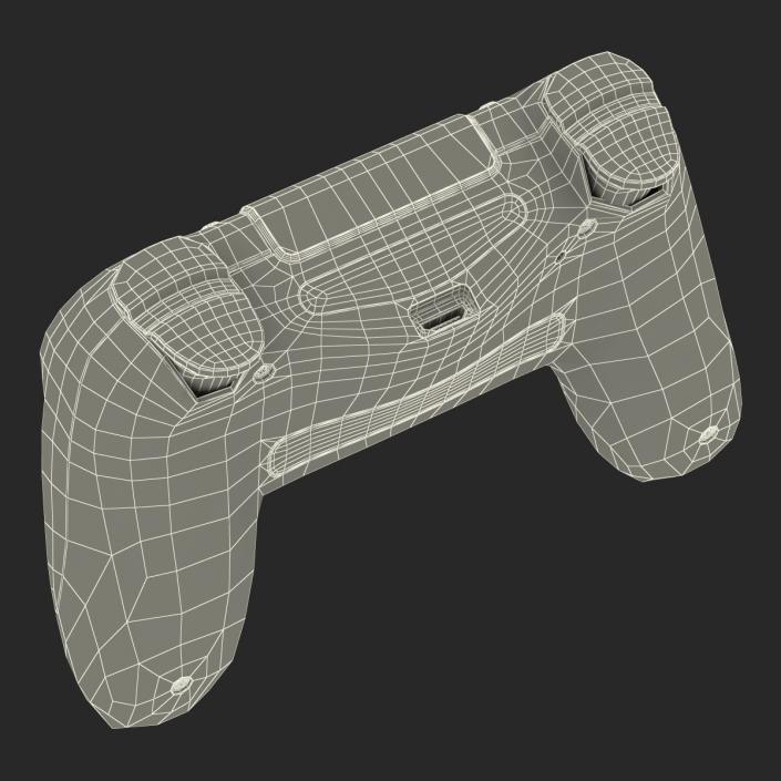 3D model Sony PlayStation 4 Wireless Controller DualShock 4