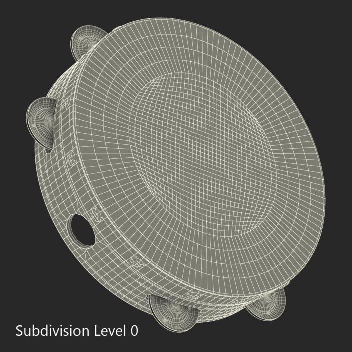 3D Orchestral Tambourine