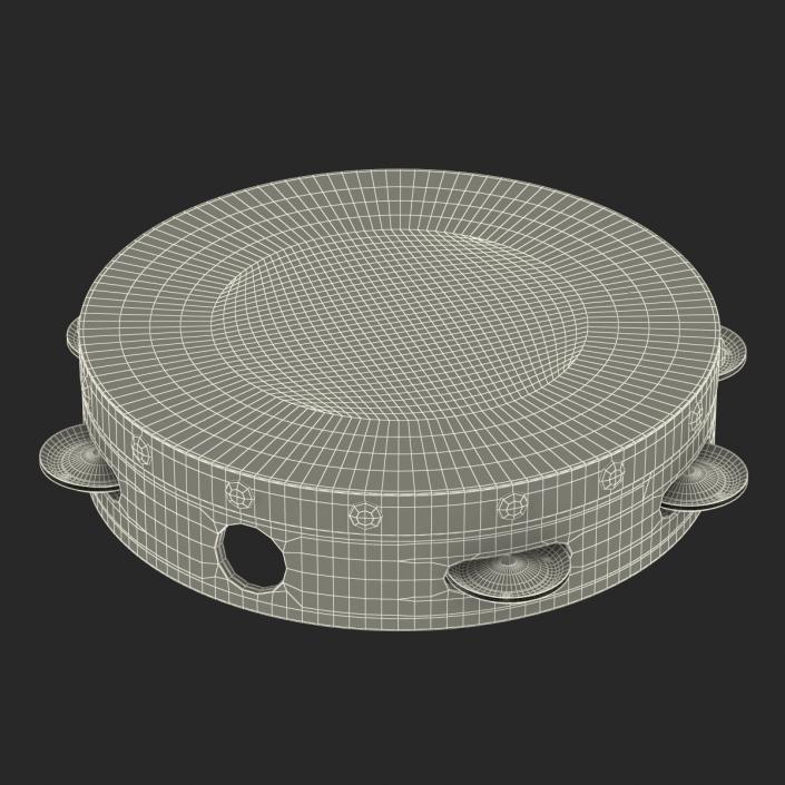 Orchestral Tambourine Generic 3D model