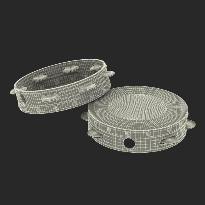 Orchestral Tambourine Generic 3D model