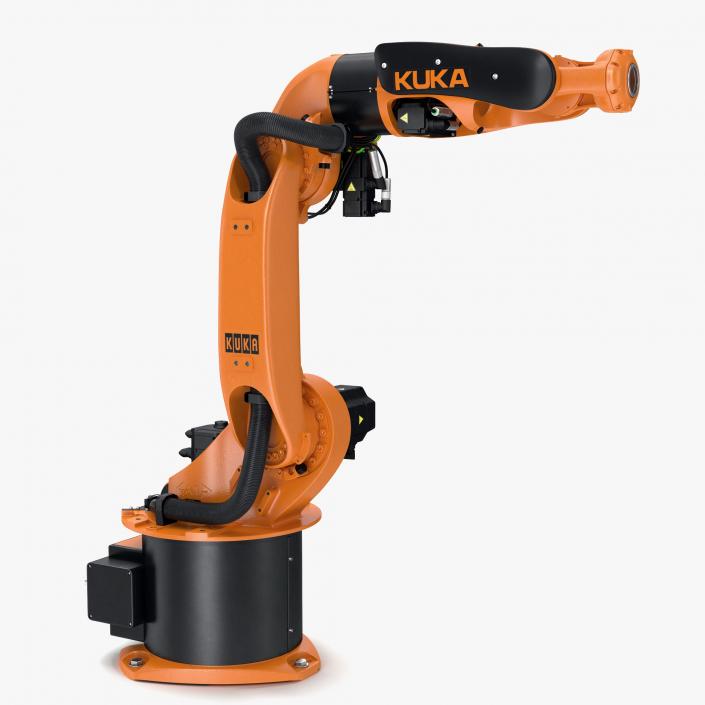 3D Kuka Robot KR-16 arc HW model