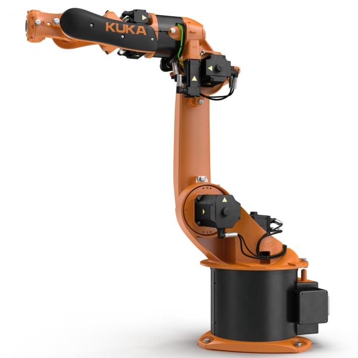 3D Kuka Robot KR-16 arc HW model