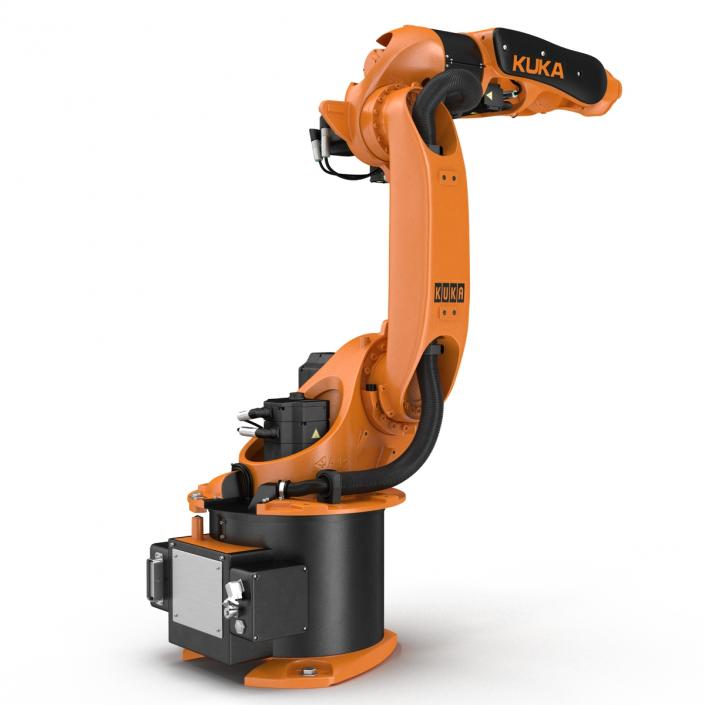 3D Kuka Robot KR-16 arc HW model