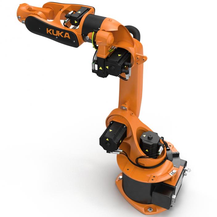 3D Kuka Robot KR-16 arc HW model